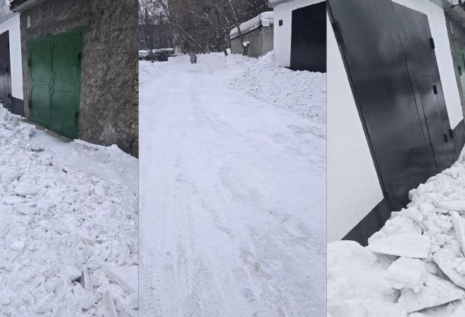 В Риддере коммунальщики перекрыли доступ к гаражам