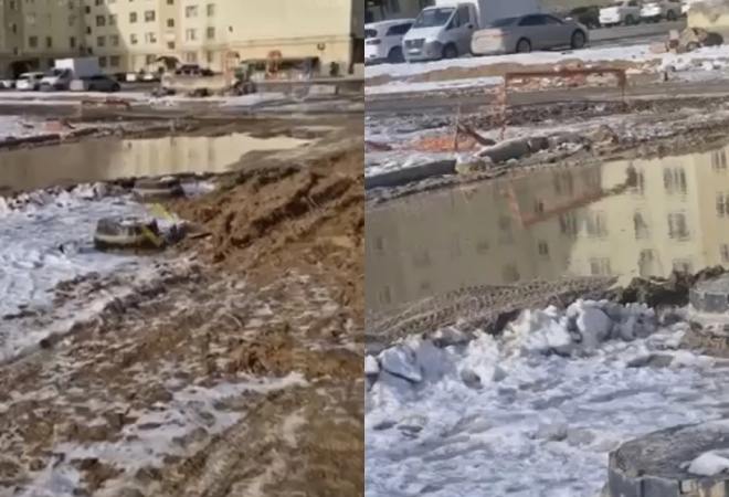 Актауские чиновники рассказали, когда в 20 мкр наведут порядок