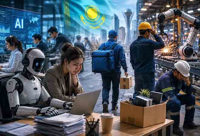 Қазақстанда жасанды интеллект ең алдымен кімдерді алмастырады?
